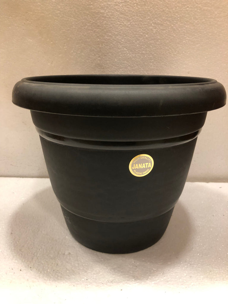 12INCH BLK POT