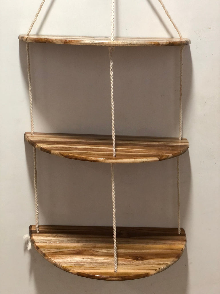 Wooden 3 layer hanging