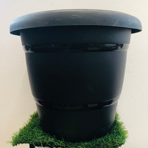 Black plastic Pot (Round)”16”