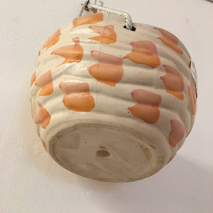 Basket hanging ceramic
