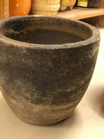 Rustic ceramic pot