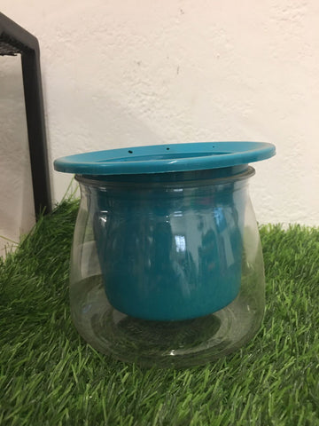 self watering plastic pot