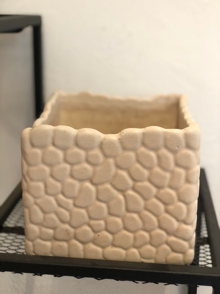 Building Tower Ceramic pot