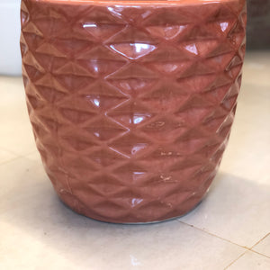 Diamond ceramic pot