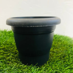 4 Inch Black pot (Round)