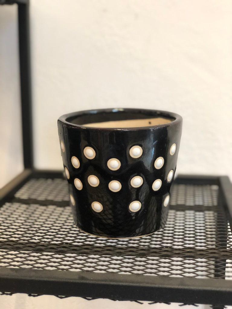 Dots Ceramic pot