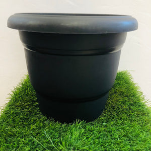 Black plastic pot 10Inch(Round)