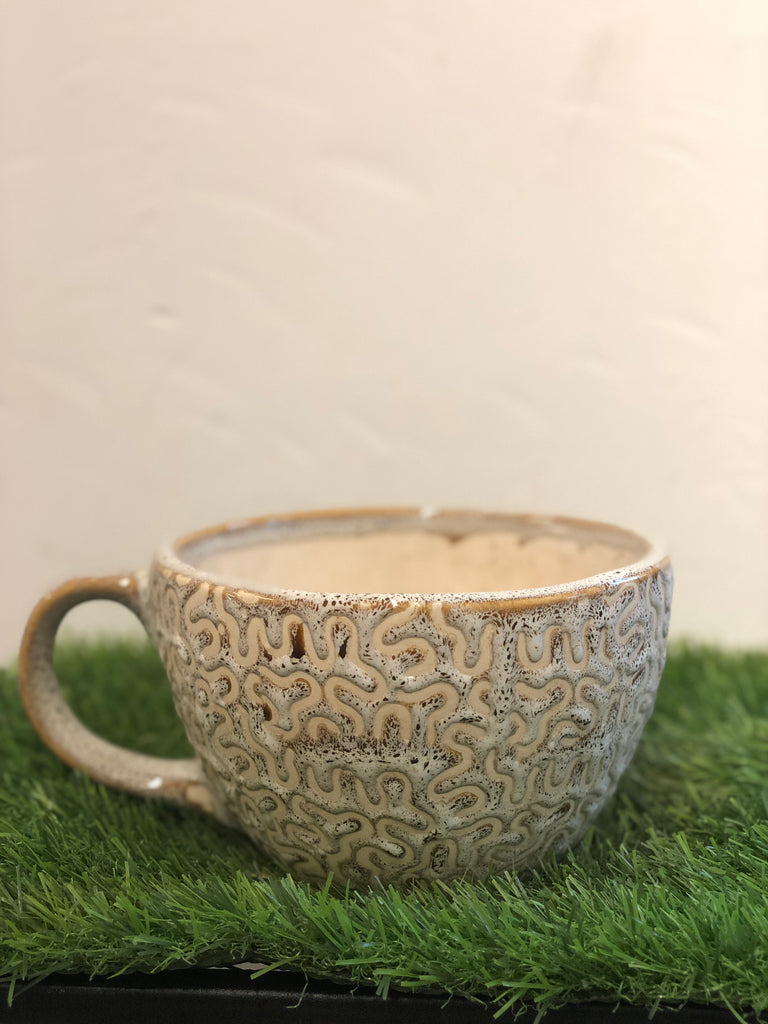 Coffee mugg ceramic pot