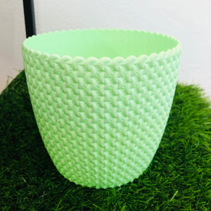 capri mix colour Plastic pot