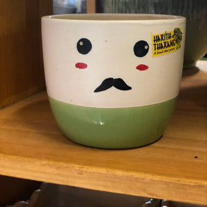 Smiley Ceramic pot