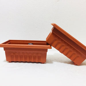 terracotta “10" Plastic Pot