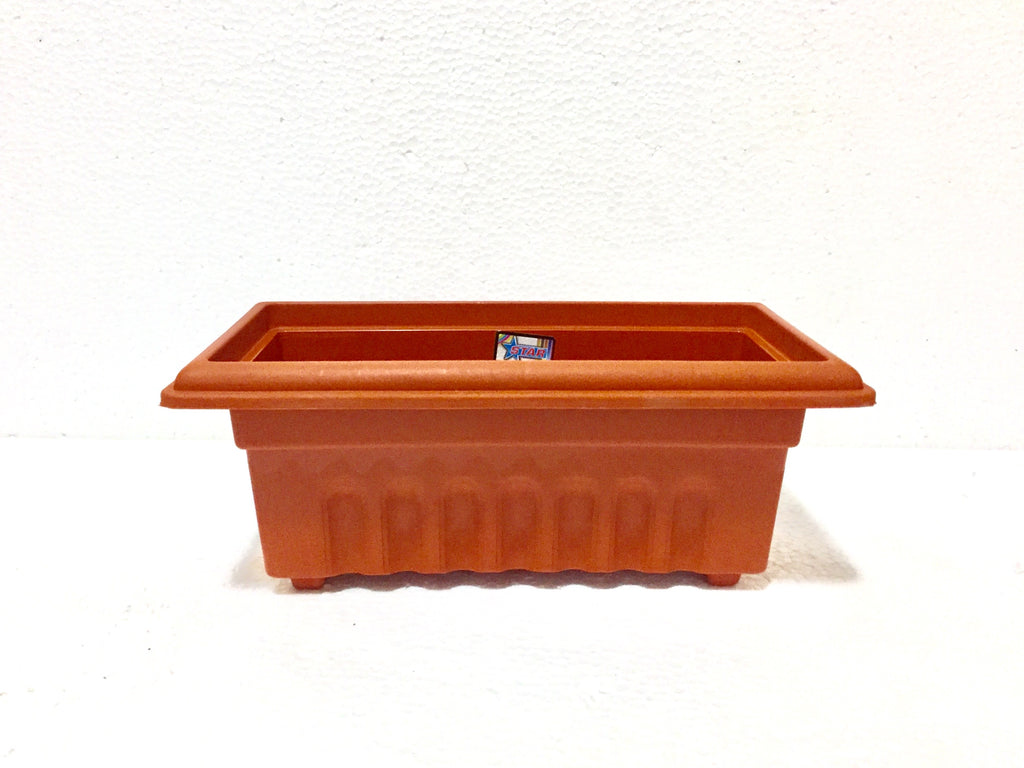 terracotta plastic pot 14"