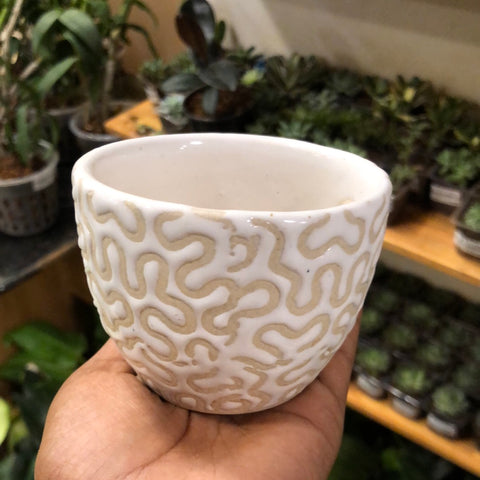 Ceramic Egg pot