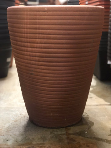 Mud pot terracotta