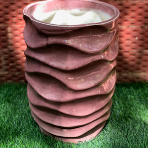 Ceramic wave pot