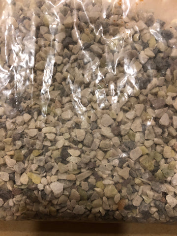 White chips pebbles